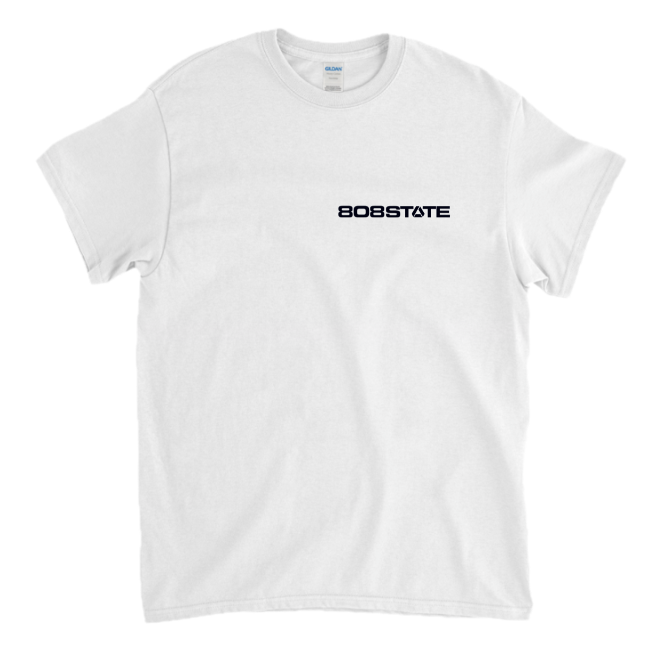 White Logo 808 State T-Shirt